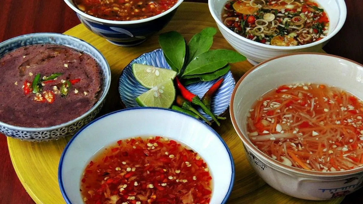 ベトナムのつけダレ ヌクチャム 料理との組み合わせ