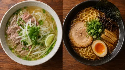 ramen vs Pho