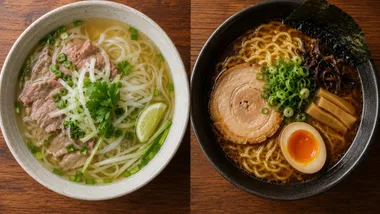 ramen vs Pho